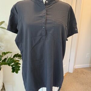Grey's Anatomy Dark Gray Button Down Shirt